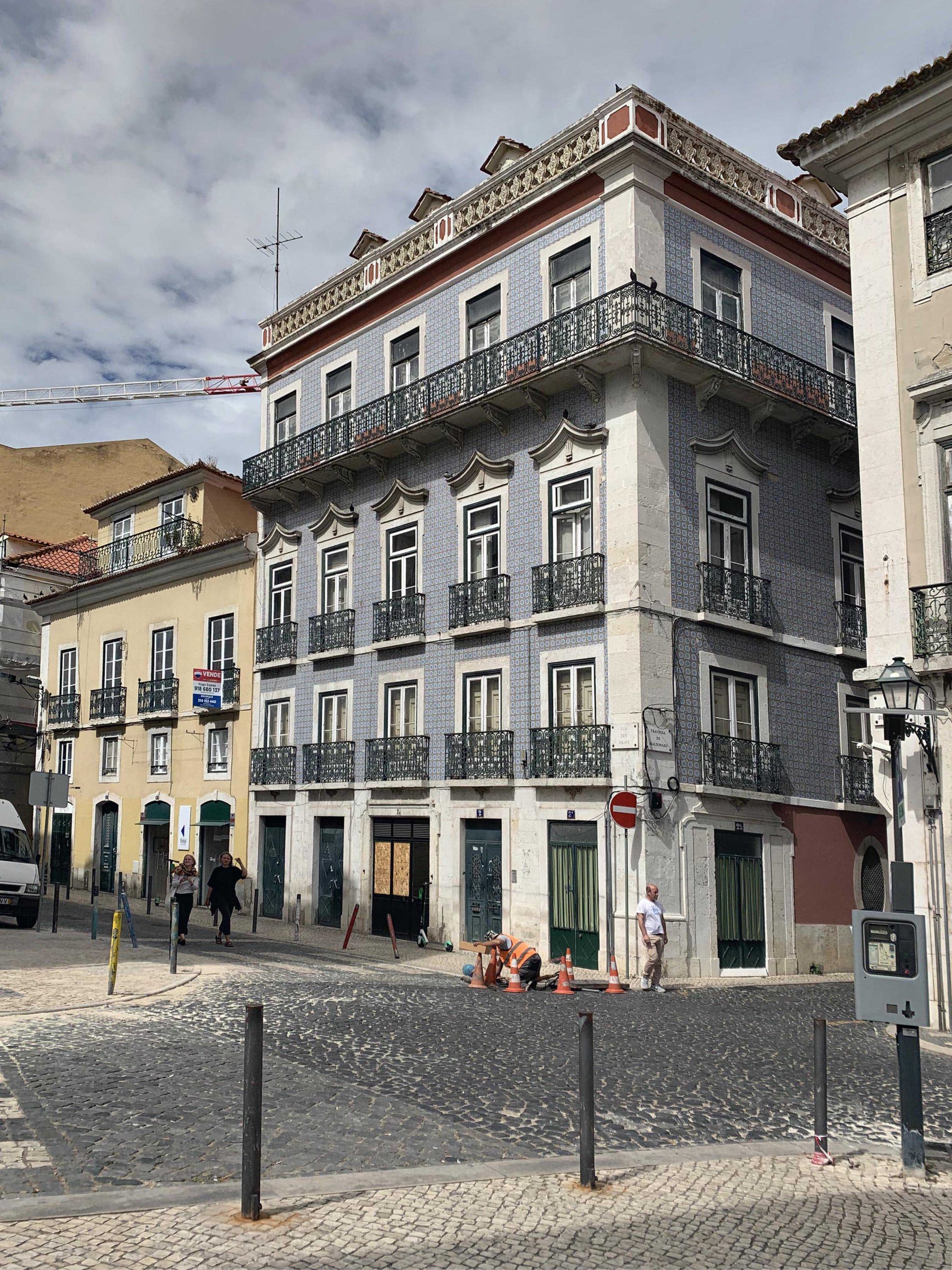 Projeto de Rehabilitação dos Edifícios da Rua dos Anjos e Travessa do Maldonado, colaboração com a BFJ Arquitectos
